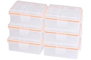 Newmowa 6 szt. etui do przechowywania baterii do Sony NP-FW50