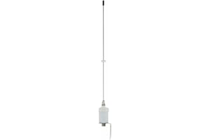 Albrecht Marine Masttop 3200 64130 - Antena de Radio FM (1 m, Incluye Soporte y Cable de 18 m)