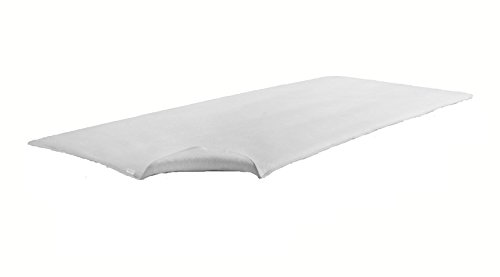 Dormisette 67-00 Wasserundurchlässige Molton-Matratzenauflage für Kinderbetten, 70 x 140 cm, weiß