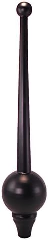 Dalvento Medium Bostonian Finial- Black Matte