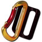 Preisvergleich Produktbild Haken-Sicherheit A Schlüsselanhänger aus Aluminium mit Patent-Gerüste