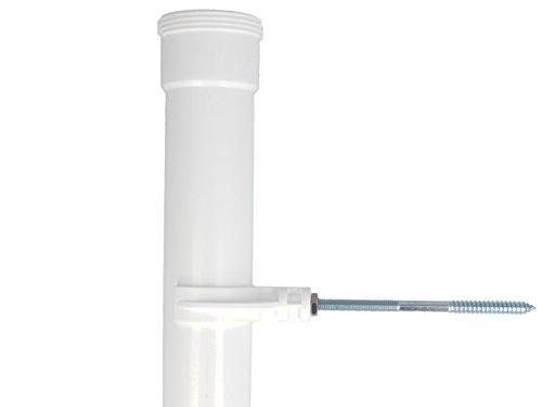 Gerätesiphon Sifon Geruchsverschluß mit Wandanschluss Ø 50 mm - 2