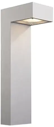 Philips 16184/87/46 7-Watt Outerstylers Pedestal/Post Light (Gray and Aluminium)