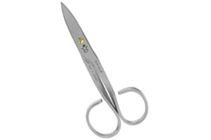 Gifaz Forbici per Unghie in Acciaio Inox Lame a Spira Made in Italy per Manicure e Pedicure, Lunghezza 10 cm