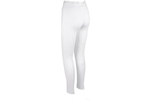 AVON EQUINE Discount Pet Accessories Pantalon Jodphurs Equitation Tissu Souple Extensible Blanc Femmes