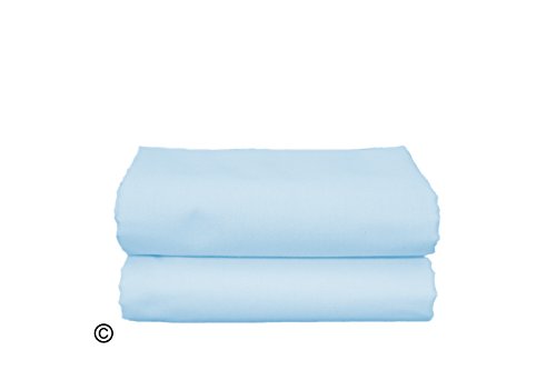 SoftouchPAIR OF PILLOW CASES SET 65CMX65CM-SKY BLUE