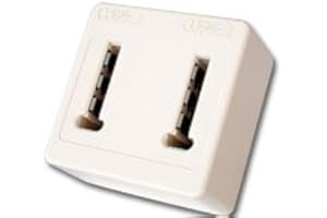 DACOMEX Connectique téléphonie et ADSL Doubleur PTT 2 Lignes 2 postes 91183