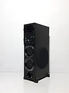 Addiction Portable Tower Speaker with Bluetooth and 8 inch Subwoofer - Home Theater Speaker