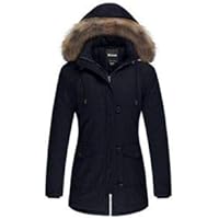 Women's Cotton Stylish Hooded Regular Fit Jacket (L, BLACK)