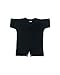 Rabbit Skins Infant 5.5 oz. Jersey T-Shirt Romper, Black, 18MOS