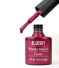 BLUESKY SHELLAC RED BARONESS WITH TOP AND BASE COAT