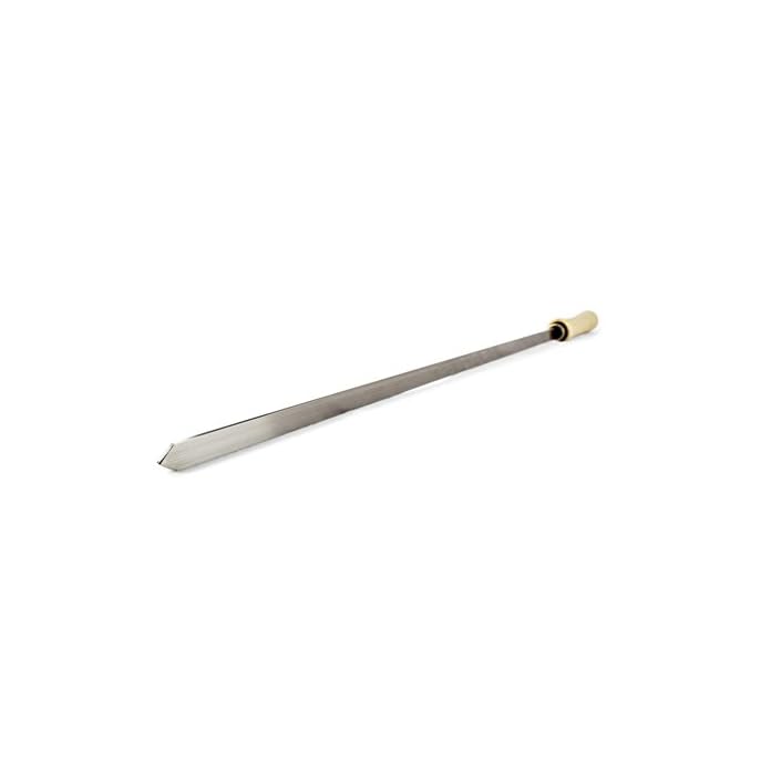 Edelstahl Grillspie Bbq Spie Churrasco Drehspie 50cm Lang