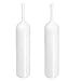 Produktbild mDesign 2er-Set Toilettenbürste - Klobürste mit WC Bürstenhalter - ideal für jedes Badezimmer oder Gäste-WC - weiß