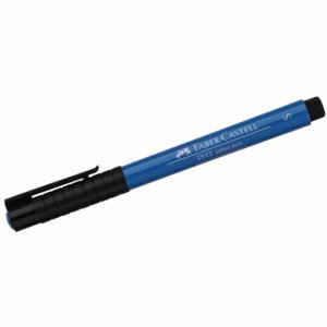 Preisvergleich Produktbild 10 x Faber Castell Tuschestift Pitt Artist Pen S phthaloblau