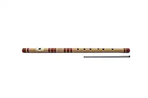 Radhe Flutes PVC Fiber C Sharp Bansuri Middle Octave Left Handed