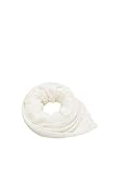 kuschelig, weiches Material ESPRIT edc by Accessoires Damen 039CA1Q002 Schal, Weiß (Off White 110), One Size (Herstellergröße: 1SIZE)