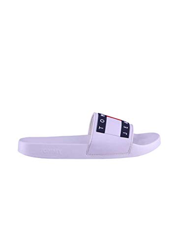 Preisvergleich Produktbild Tommy Jeans Flag Pool Badeschuhe White