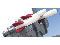 c-enter 3er-Pack Ersatzraketen für USB-Raketenwerfer PE-5858 - 2