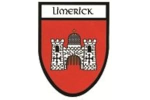 EUROSTICK Limerick Irish County Crest Shield Car Bike Sticker Decal Northern Ireland