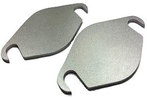 MADPAINTS EGR PLATE FOR VW BLANKING PLATE *PAIR* 1.2 1.4 1.9 2.0 TDI LUPO BORA POLO GOLF T4 T5 CADDY