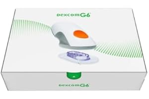 Dexcom Aplicador G6 Sensor 1 pieza de azúcar en sangre diabetes + cupón Becopa, Blanco