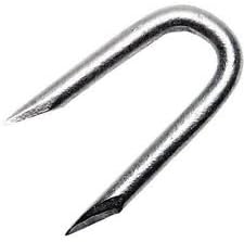 Dragon Poultry Galvanised Staples for Chicken Mesh, Chick Wire, Poultry Runs (Quantity:10)