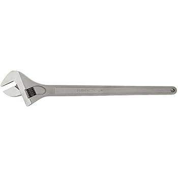 Clé à Molette - BAHCO - 8071 - Noir - 20 Cm - Bricolage