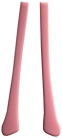NEW One Pair Pink Replacement Glasses Temple Covers Tips Ends For Metal Arms