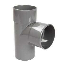 Nicoll culotte simple pvc - mâle / femelle - 87 degrés30 - diamètre 100 mm - nicoll bt18