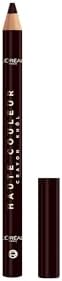 L'Oréal Paris Matita Occhi, Colore Pieno, Sguardo Intenso, Tratto Modulabile, Texture Cremosa con Burro di Karité, Haute Couleur Crayon Kohl, Tonalità: 150 Bordeaux Cashmere