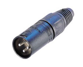 Preisvergleich Produktbild Stecker XLR male STD 6BR Silber Neutrik