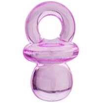 50 Mini Sucettes Déco Baptême Bébé Bleu - Pour Douche De Bébé, Fête - Décorations Sweet