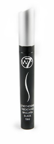 W7 Lengthening & Thickening Mascara in Black, 10ml