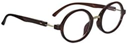 Peter Jones Brown Unisex Panto Optical Frame (B-404BW)