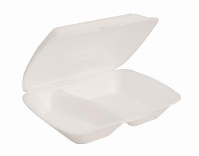 200 Menüboxen weiß 2-geteilt Außerhausbox Menübox Menü Boxen