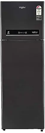 Whirlpool 340 L 3 Star Inverter Frost-Free Double Door Refrigerator with Adaptive intelligence technology (INTELLIFRESH INV CNV 355 3S, Steel Onyx, Convertible)