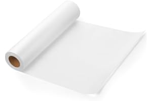 WSICSE 30cm x 30m Transparentpapier Rolle, 26g/m² Seidenpapier Malpapier Rolle Schnittmusterpapier Tracing Paper Skizzenrolle für Zeichnen Skizzieren Verpacken