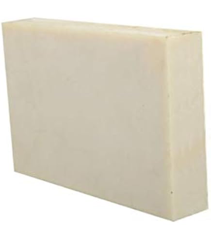 Foglio di piastra in PTFE Foglio di teflon bianco Spessore 2/3/4/5/6/8/10/12/15/20 mm 1 pz Multi-dimensione opzionale(100mm x 100mm x 0.5mm