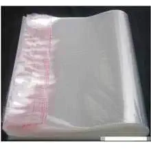 DIVYANA Transparent Self Adhesive Plastic Bag Seal Bag Poly Bag Clear Resealable Bag Packing Material - 16x18 inch (Pack of 100)