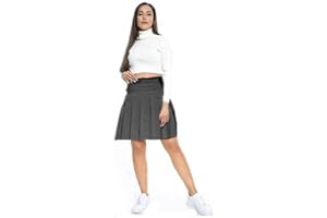 RASH ACCESSORIES Girl's School Girls Women Ladies All Round Pleated Skirts