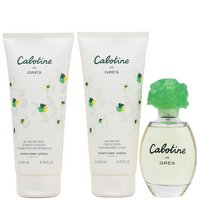 Cabotine by Gres Eau de Toilette Spray 100ml, Body Lotion 200ml & Shower Gel 200ml