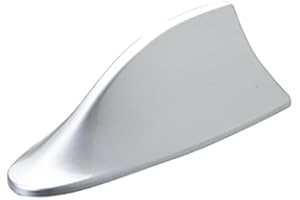STTDY Antenne de Requin,pour Volkswagen Polo Golf 4 5 6 7 mk4 Passat b5 b6 b7 Touran Bora Accessoires Auto Radio Shark Fin antenan Car-Styling Argent