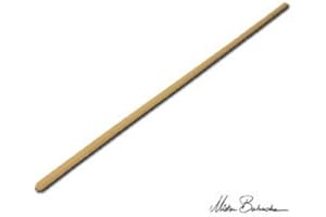 Mister Babache Baguette Bois pour Assiette Chinoise
