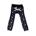 Baby and Toddler Wooly leggings by Dotty Fish boys or girls Navy Snowflake - 90cm/12-24 months