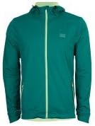 Tao Sportswear, Supra Sonic Jacket Lightweight Men's Running Jacket with Mesh Panels Provide an excellent breathability Water &amp; Wind Repellent Function in Green Black, balsamico/black
