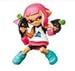 Produktbild Splatoon 2 Chocolate Egg Series Trading Figur: 03 Inkling-Mädchen [Neon Pink]