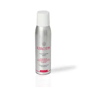 Kerotin High Gloss Mist Hair Spray - Smooths, Straightens, Shines for Humidity Resistant & Frizz-Free Hair - 4 Fl Oz