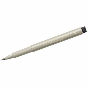 Preisvergleich Produktbild 10 x Faber Castell Tuschestift Pitt Artist Pen B warmgrau I