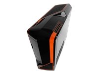 NZXT Full Tower Chassis with Orange Stripe - Phantom Black