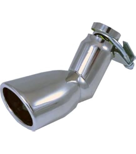 Auspuffendrohr Für Auto Auspuffendrohr Auspuffblende Edelstahl Universal Rund 2x 90 Mm Endrohr Auspuffblenden